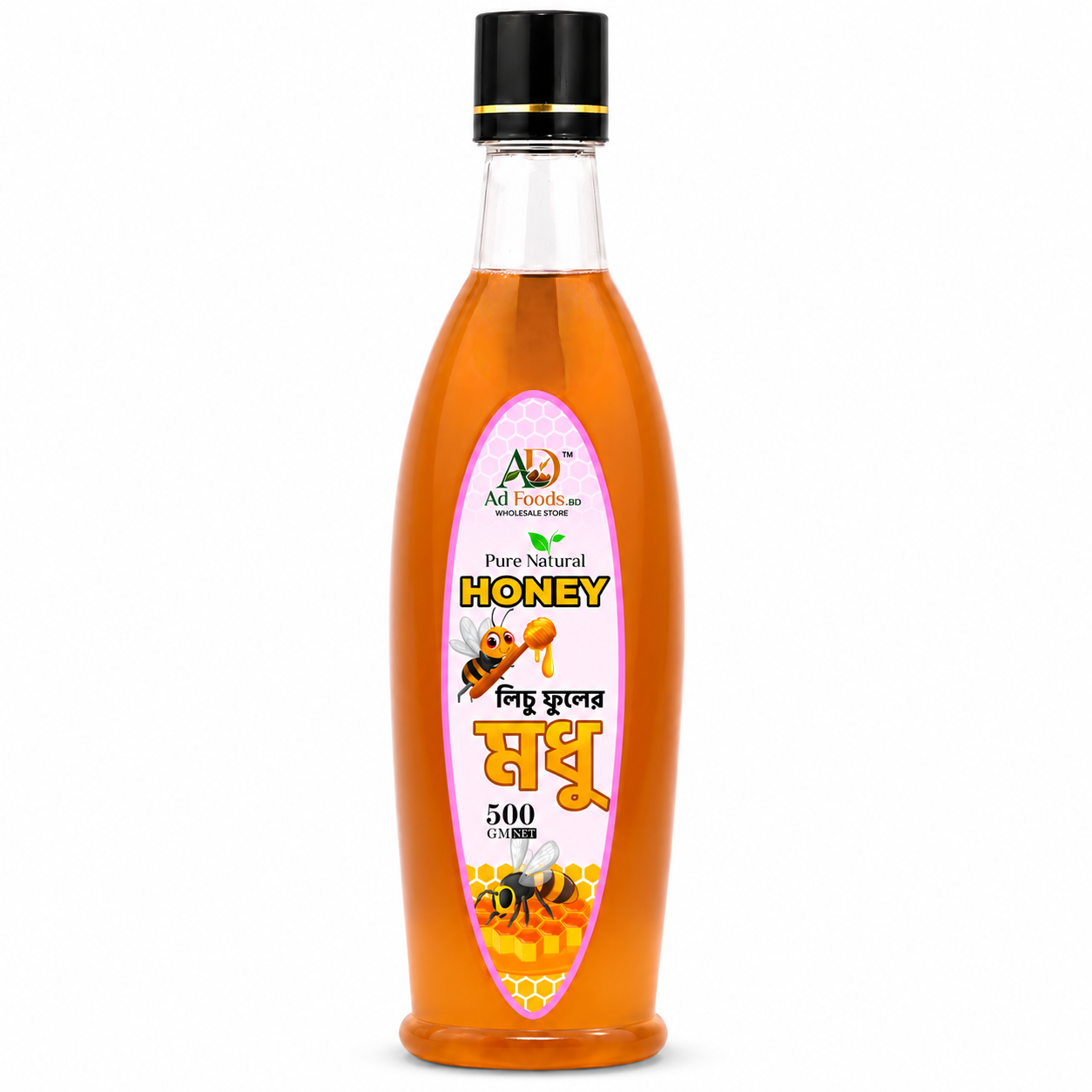 AD Foods BD Litchi Flower Honey 500g Bottle