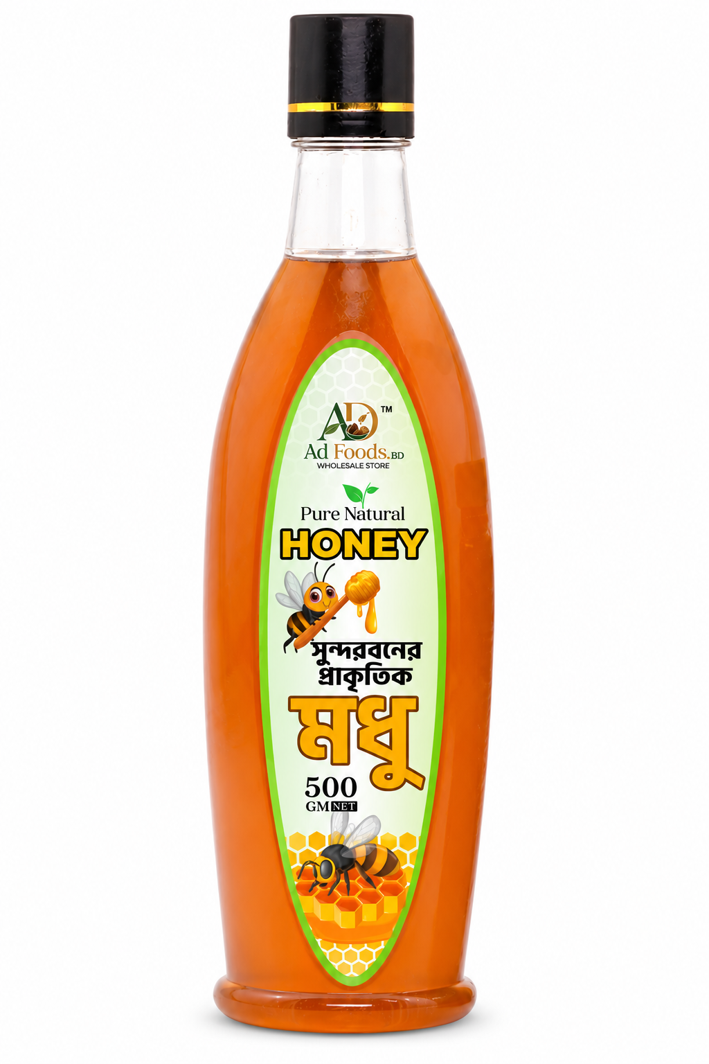 AD Foods BD Sundarbans Natural Honey 500g Bottle