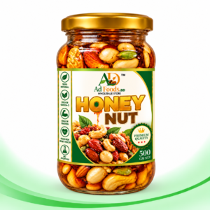 AD Foods BD Premium Honey Nut 500g Jar